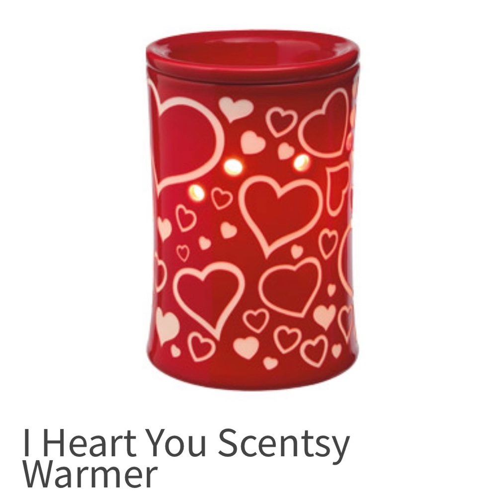 I Heart You Scentsy Full Size Scentsy Warmer